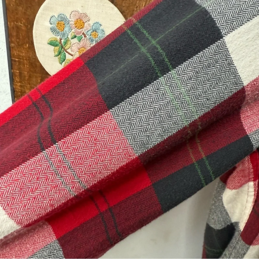 J. Crew Flannel Plaid Button Up 2 Pocket Shirt